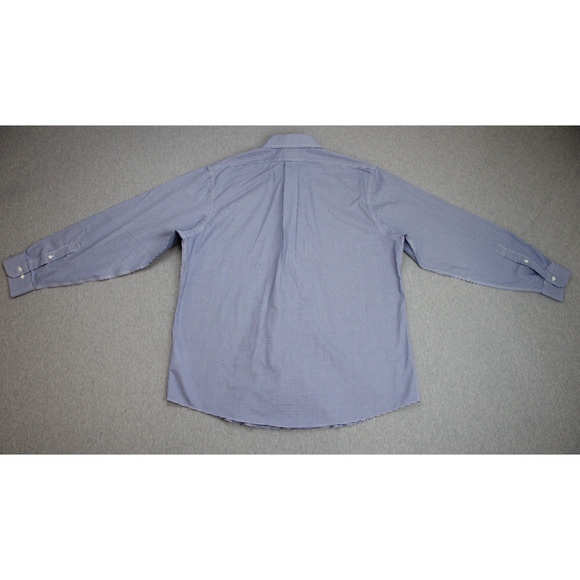 Brooks Brothers Shirt Mens 17 34/35 Regent Fit Long Sleeve 100% Cotton Non-Iron - Picture 3 of 7